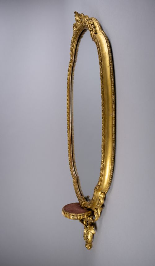 GILT GESSO PIER MIRROR BY CHARLES NOSOTTI C1870 - ADDITIONAL PHOTO 1