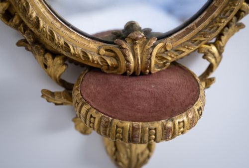 GILT GESSO PIER MIRROR BY CHARLES NOSOTTI C1870 - ADDITIONAL PHOTO 7