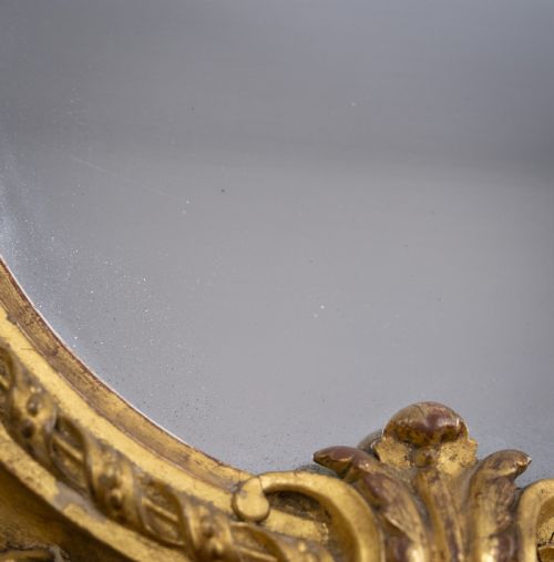 GILT GESSO PIER MIRROR BY CHARLES NOSOTTI C1870 - ADDITIONAL PHOTO 10
