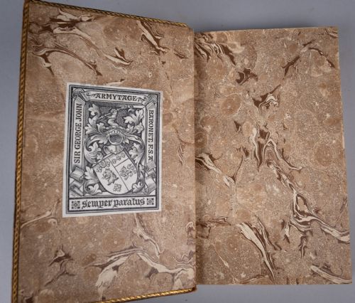 1792 LETTERS OF JUNIUS FIRST EDITION TREE CALF BINDING 2 BOOK SET - ADDITIONAL PHOTO 4