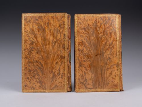 1792 LETTERS OF JUNIUS FIRST EDITION TREE CALF BINDING 2 BOOK SET - ADDITIONAL PHOTO 6