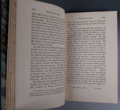 1835 POETICAL WORKS OF ALEXANDER POPE IN THREE VOLUMESBOOKS - ADDITIONAL PHOTO 8