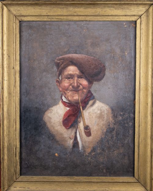 AFTER ACHILLE PETROCELLI ITALIAN 18611929 PORTRAIT OF AN ELDERLY GENTLEMAN - ADDITIONAL PHOTO 5