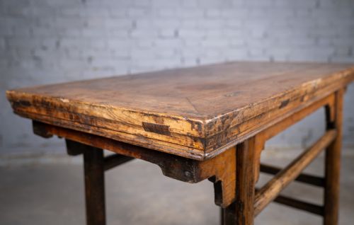 19TH CENTURY CHINESE ELM ALTAR TABLE - ADDITIONAL PHOTO 11