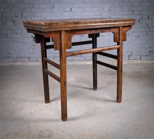 19TH CENTURY CHINESE ELM ALTAR TABLE - ADDITIONAL PHOTO 1