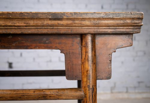 19TH CENTURY CHINESE ELM ALTAR TABLE - ADDITIONAL PHOTO 5