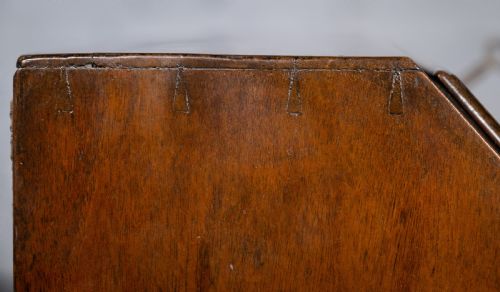 DIMINUTIVE GEORGE III MAHOGANY BUREAU - ADDITIONAL PHOTO 20