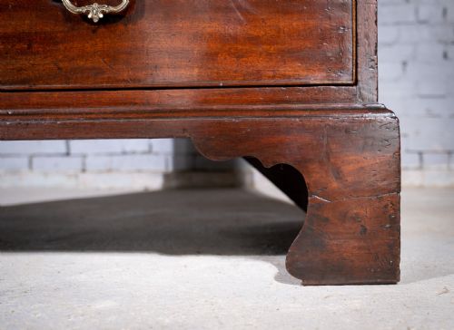 GEORGE III CHIPPENDALE PERIOD MAHOGANY CHEST ON CHEST TALLBOY - ADDITIONAL PHOTO 5
