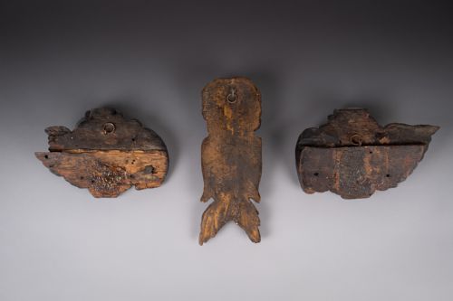18TH CENTURY CARVED CHERUBS ANGEL - ADDITIONAL PHOTO 10