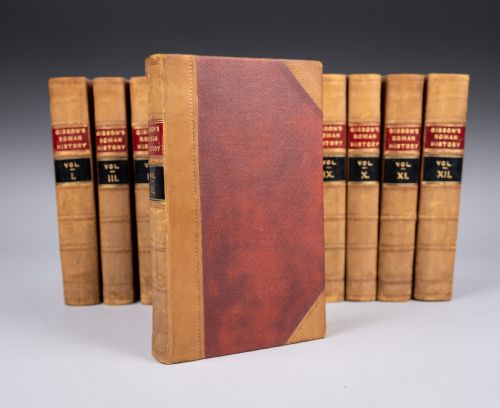 17881790 HISTORY OF THE DECLINE AND FALL OF THE ROMAN EMPIRE BY EDWARD GIBBON 12 BOOK SET - ADDITIONAL PHOTO 1