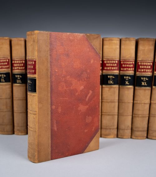 17881790 HISTORY OF THE DECLINE AND FALL OF THE ROMAN EMPIRE BY EDWARD GIBBON 12 BOOK SET - ADDITIONAL PHOTO 2