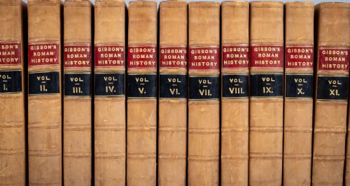 17881790 HISTORY OF THE DECLINE AND FALL OF THE ROMAN EMPIRE BY EDWARD GIBBON 12 BOOK SET - ADDITIONAL PHOTO 3