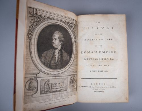 17881790 HISTORY OF THE DECLINE AND FALL OF THE ROMAN EMPIRE BY EDWARD GIBBON 12 BOOK SET - ADDITIONAL PHOTO 6