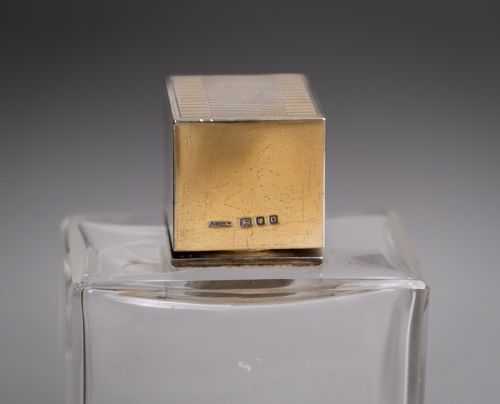 ASPREY CO 11PIECE STERLING SILVER VANITY SET IN CROCODILE LEATHER CASE C1940 - ADDITIONAL PHOTO 10