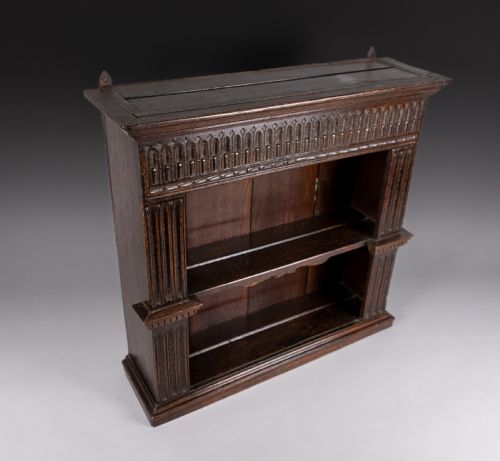 LATE 17TH CENTURY DUTCH OAK HANGING CUPBOARD - ADDITIONAL PHOTO 9