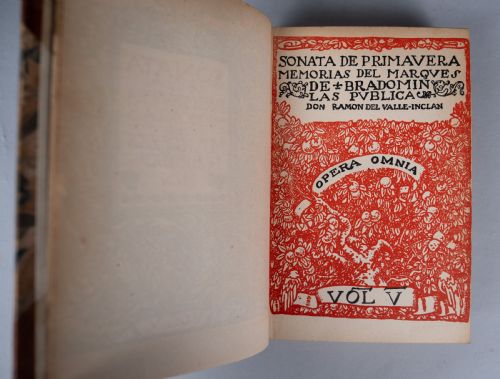 SONATAS MEMORIAS DEL MARQUS DE BRADOMN BY RAMN M DEL VALLEINCLN TWO BOOK SET - ADDITIONAL PHOTO 5