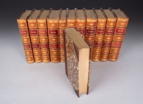 GOETHES WERKE GOETHE'S WORK BY JOHANN WOLFGANG VON GOETHE 12 BOOK SET - ADDITIONAL PHOTO 3
