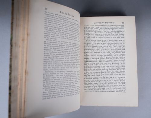 LIFE IN MEXICO BY MADAME FRANCES CALDERON DE LA BARCA C1951 BOOK - ADDITIONAL PHOTO 9