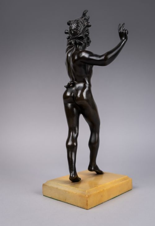 GRAND TOUR BRONZE OF THE DANCING FAUN - ADDITIONAL PHOTO 2