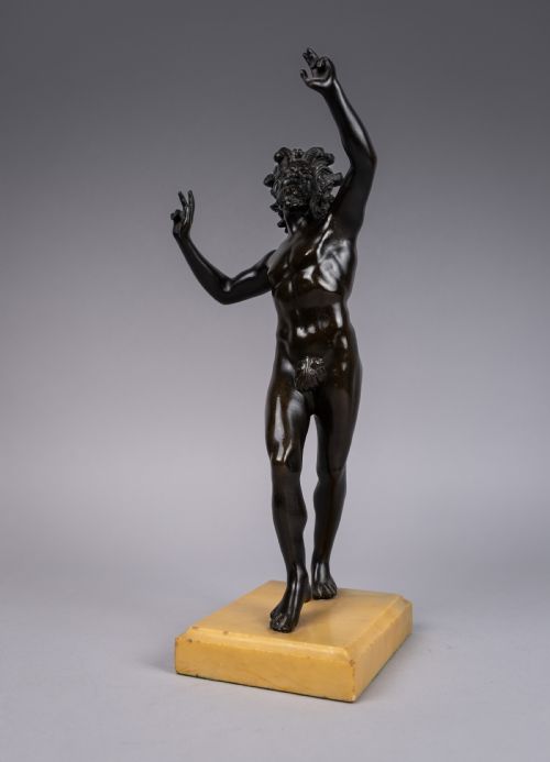 GRAND TOUR BRONZE OF THE DANCING FAUN - ADDITIONAL PHOTO 5