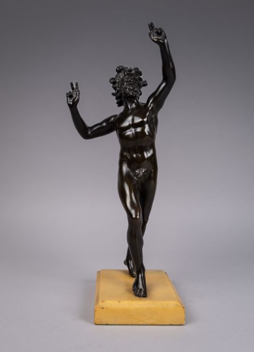 GRAND TOUR BRONZE OF THE DANCING FAUN - ADDITIONAL PHOTO 6