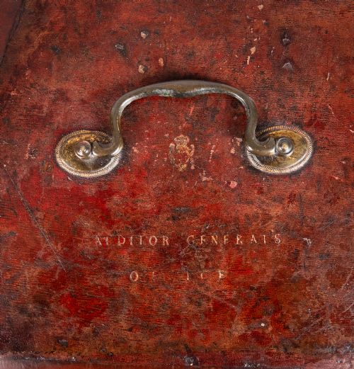 GEORGE III IRISH AUDITOR GENERAL GOVERNMENT DESPATCH BOX - ADDITIONAL PHOTO 2