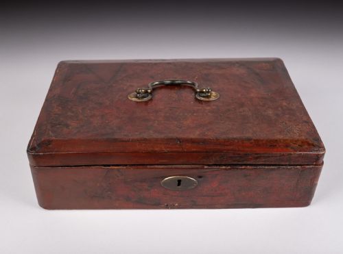 GEORGE III IRISH AUDITOR GENERAL GOVERNMENT DESPATCH BOX - ADDITIONAL PHOTO 5