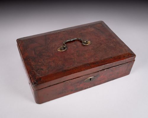 GEORGE III IRISH AUDITOR GENERAL GOVERNMENT DESPATCH BOX - ADDITIONAL PHOTO 6