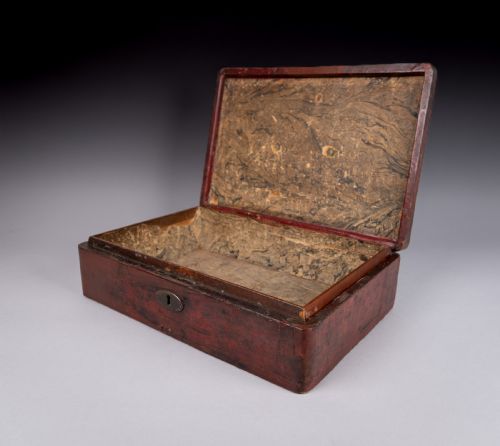 GEORGE III IRISH AUDITOR GENERAL GOVERNMENT DESPATCH BOX - ADDITIONAL PHOTO 9