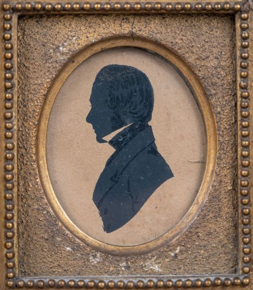 REGENCY SILHOUETTE OF A GENTLEMAN C1820 - ADDITIONAL PHOTO 1