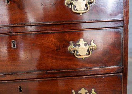 DIMINUTIVE SMALL GEORGIAN CHEST OF DRAWERS C1760 - ADDITIONAL PHOTO 5