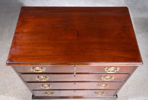 DIMINUTIVE SMALL GEORGIAN CHEST OF DRAWERS C1760 - ADDITIONAL PHOTO 13