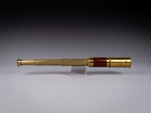 LATE 19TH CENTURY THREEDRAW MAHOGANY BRASS TELESCOPE - ADDITIONAL PHOTO 6