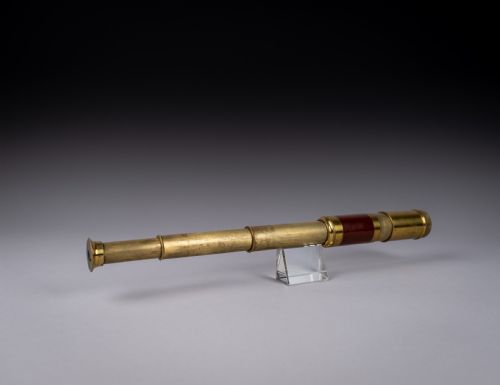 LATE 19TH CENTURY THREEDRAW MAHOGANY BRASS TELESCOPE - ADDITIONAL PHOTO 7