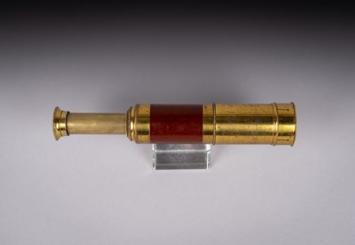 LATE 19TH CENTURY THREEDRAW MAHOGANY BRASS TELESCOPE - ADDITIONAL PHOTO 8
