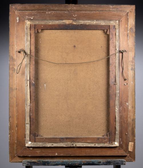 LARGE 19TH CENTURY PORTRAIT OF A GENTLEMAN SIGNED 'CHARLES MASON' - ADDITIONAL PHOTO 5