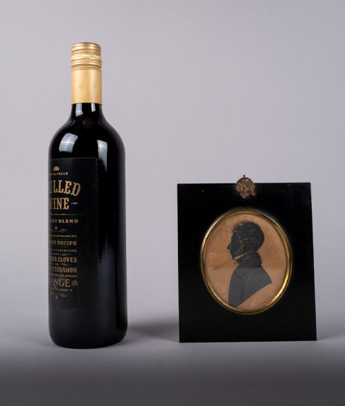 GEORGIAN BRONZED SILHOUETTE OF A GENTLEMAN C1800 - ADDITIONAL PHOTO 2