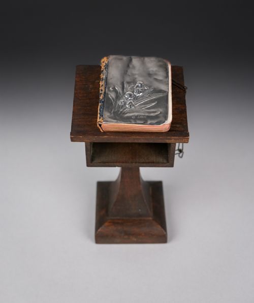 STERLING SILVER MINIATURE 'IMITATION OF CHRIST' DAVID BRYCE SONS 1909 - ADDITIONAL PHOTO 1