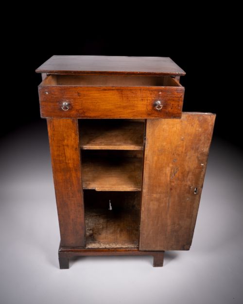18TH CENTURY CONTINENTAL FRUITWOOD CABINET CUPBOARD - ADDITIONAL PHOTO 11