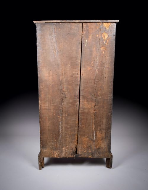 18TH CENTURY CONTINENTAL FRUITWOOD CABINET CUPBOARD - ADDITIONAL PHOTO 12