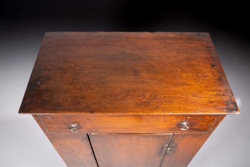18TH CENTURY CONTINENTAL FRUITWOOD CABINET CUPBOARD - ADDITIONAL PHOTO 13