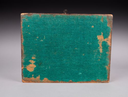 VICTORIAN WALNUT BRASS WRITING SLOPE - ADDITIONAL PHOTO 19