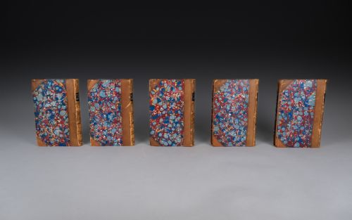 1858 HISTORY OF THE REFORMATION OF THE SIXTEENTH CENTURY BY MERLE D'AUBIGNE FIVE BOOK SET - ADDITIONAL PHOTO 3