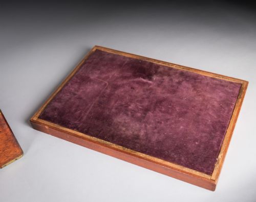 UNUSUAL 19TH CENTURY MAHOGANY CAMPAIGN BOX CHEST - ADDITIONAL PHOTO 4
