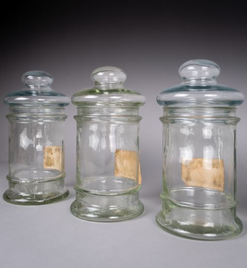SET OF VICTORIAN GLASS APOTHECARY SWEET JARS - ADDITIONAL PHOTO 9