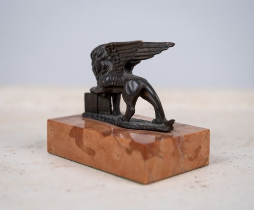 GRAND TOUR BRONZE OF WINGED LION OF ST MARK - ADDITIONAL PHOTO 5