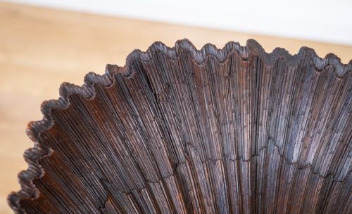 LATE 19TH CENTURY VENETIAN WALNUT GROTTO STOOL - ADDITIONAL PHOTO 16