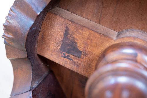 LATE 19TH CENTURY VENETIAN WALNUT GROTTO STOOL - ADDITIONAL PHOTO 19