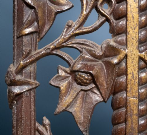 19TH CENTURY GOTHIC REVIVAL CAST IRON STICK STAND - ADDITIONAL PHOTO 3