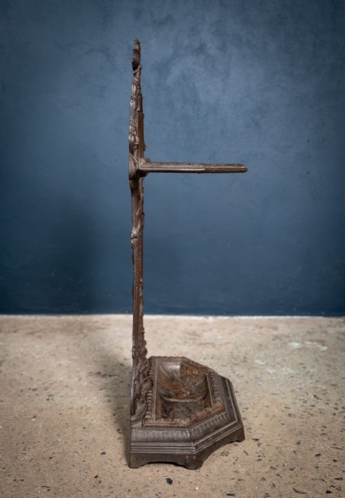 19TH CENTURY GOTHIC REVIVAL CAST IRON STICK STAND - ADDITIONAL PHOTO 9